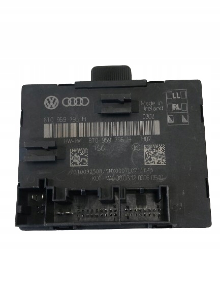 modul Bedienteil Tür rechts heck AUDI A4 B8 LIFT 8T0959795H