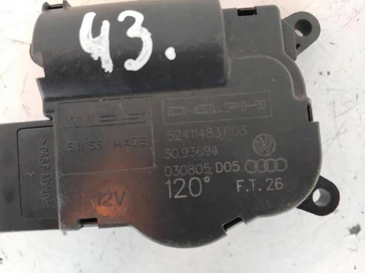 Air Flow Valve Motor VW TOUAREG (7LA, 7L6, 7L7) 52411483R03 13