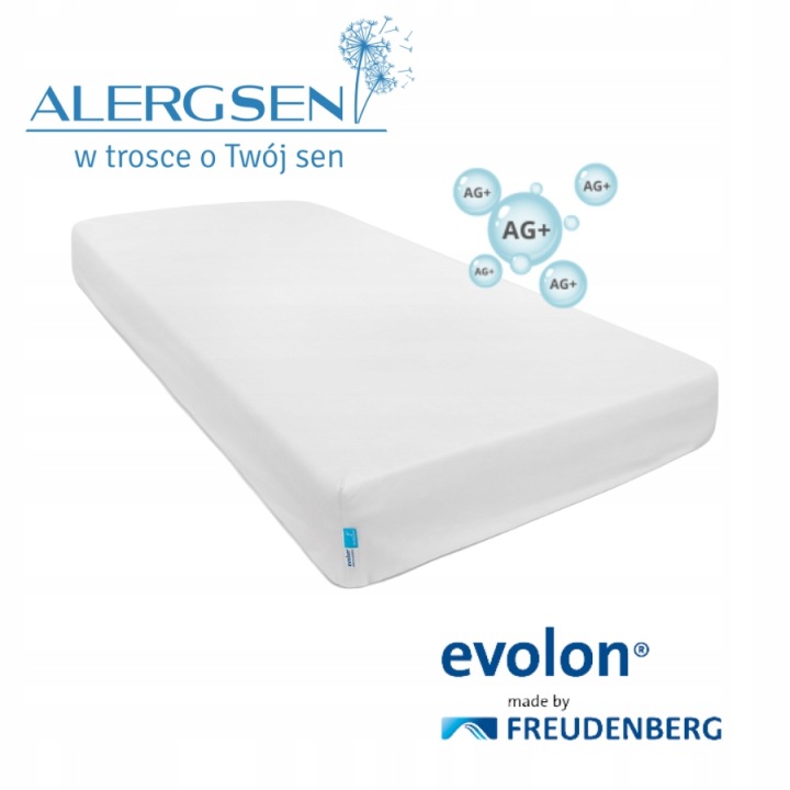 Protiroztočové Prostěradlo na gumičce Evolon s ionty stříbra Ag+ 60x120x10