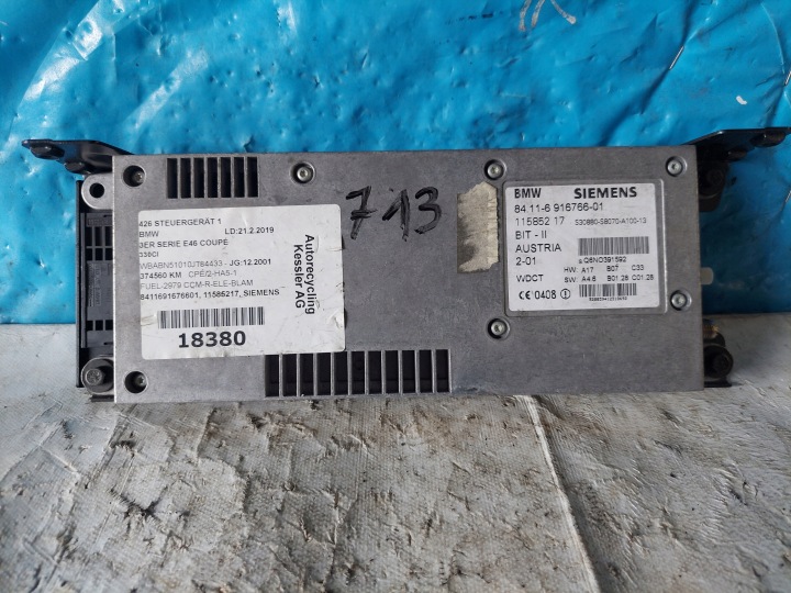 BMW 3 E46 8411691676601 upravljačka TELEFONU