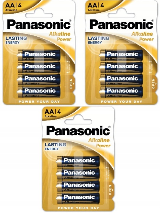 Батарейки PANASONIC AA LR6/4 бронзовий лужні A'4 — фото 4