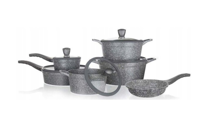 Sada hrnců 11 ks Granite