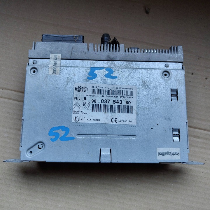 lettore navigazione Peugeot 208 9803754380