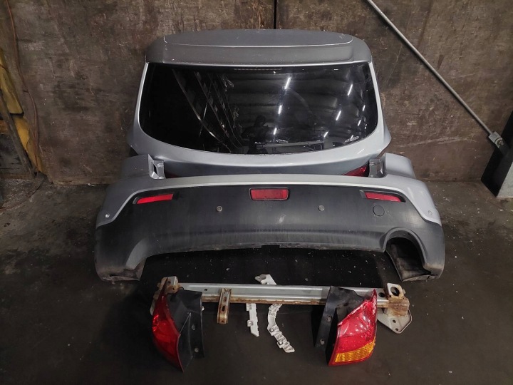 kompletný zadok MITSUBISHI ASX a A31A kufrové dvere kufra nárazník zadok svetlá zadok