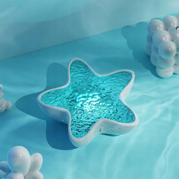 Нічник декоративний STARFISH з 7 кольорами і регулюванням яскравості — фото 7