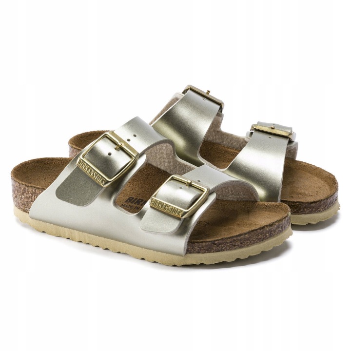 Шльопанці дитячі Birkenstock Аризона Birko-FlorElectric вузькі зручні — фото 2