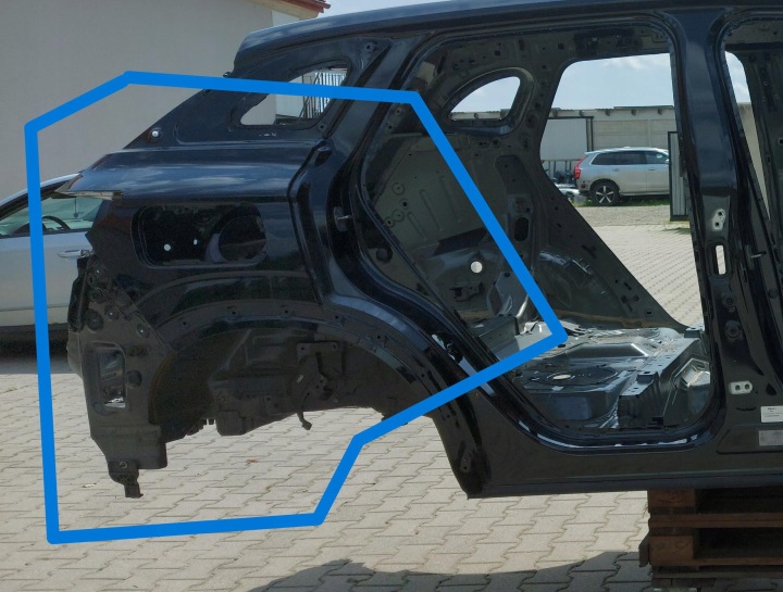 RENAULT AUSTRAL E blatník pravý záď BLTKPRAWTYL1441