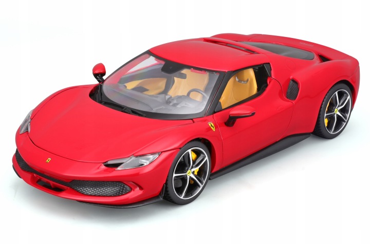 Bburago Ferrari 296 GTB 1:18 Bburago 18- 16018 червоний італійський автомобіль