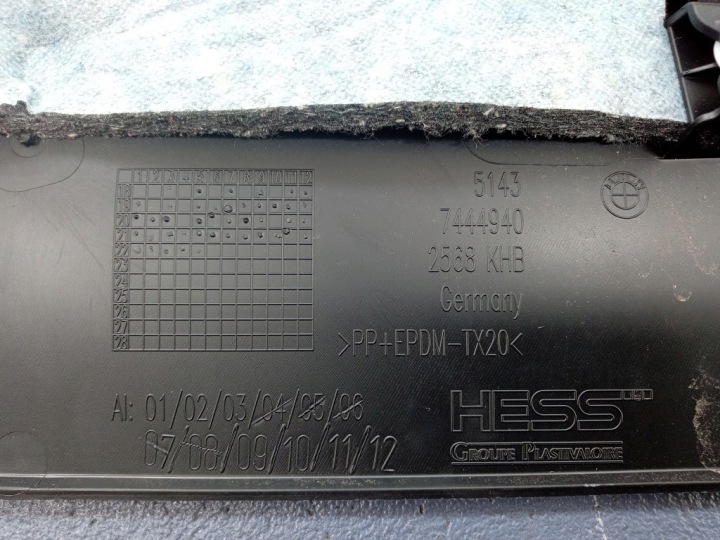 BMW 1 F40 HEDGE B LEI 7444940 7