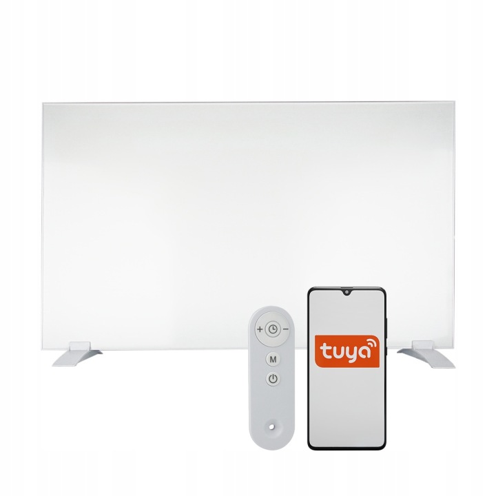 Infračervený topný panel Greenie s dálkovým ovládáním WIFI/Tuya 60x120 cm 720 W do 18 m2