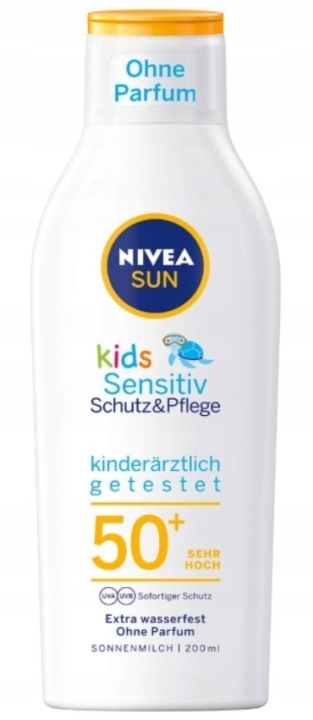 Nivea sun babies & kids sensitive schutz spf 50+ – 200 мл