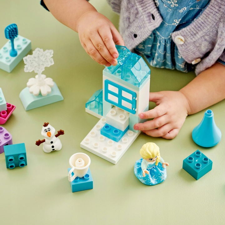 LEGO DUPLO Disney 10462 Крижане серце Творча коробка з Ельзою і Olaf — фото 4
