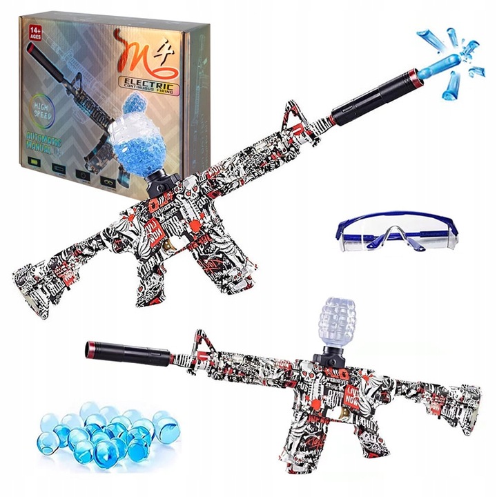 BIG ELECTRIC RIFLE GUN FOR GEL BALLS