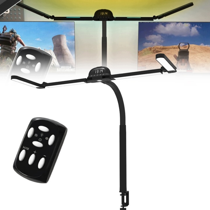 Rgb Led Stolní Lampa S Pohybovým Senzorem, Nastavitelná Školní Výukou Práce