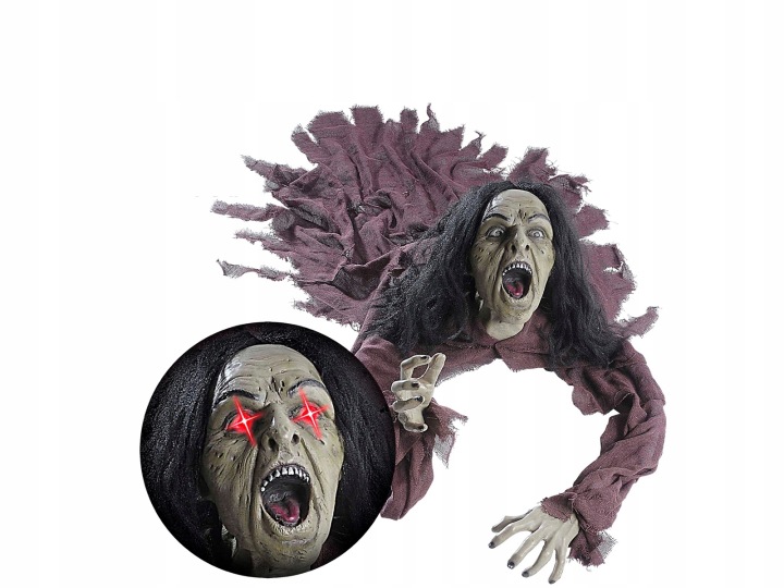 Dekorace čarodějnice 160 cm Halloween