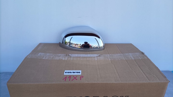 FIAT 500L DESTRO SCATOLA SPECCHIETTO RETROVISORE CHROM COPERTURA 6901-013 K109/DF706