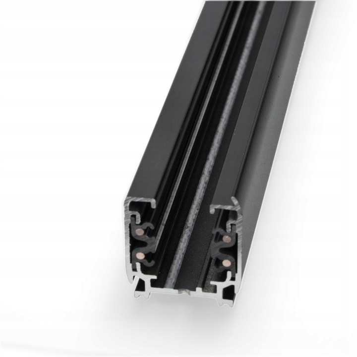 Osvětlovací lišta 3-fázová 1m Černá pro Led Nextrack