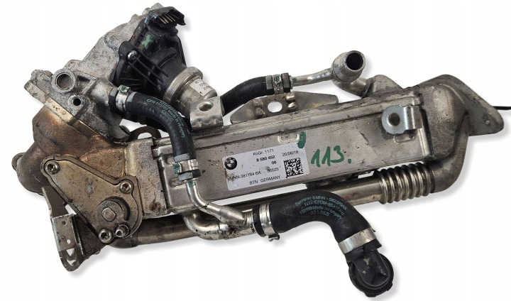 BMW 3 G20 G21 X3 G01 5 G30 G31 B47d 2,0D exhaust gas cooler EGR valve 8580452