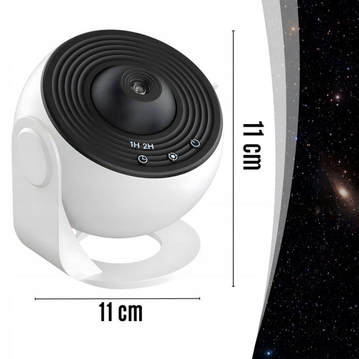 LED проектор зірок нічник 12 в 1 обертання на 360° дорога молочна — фото 8