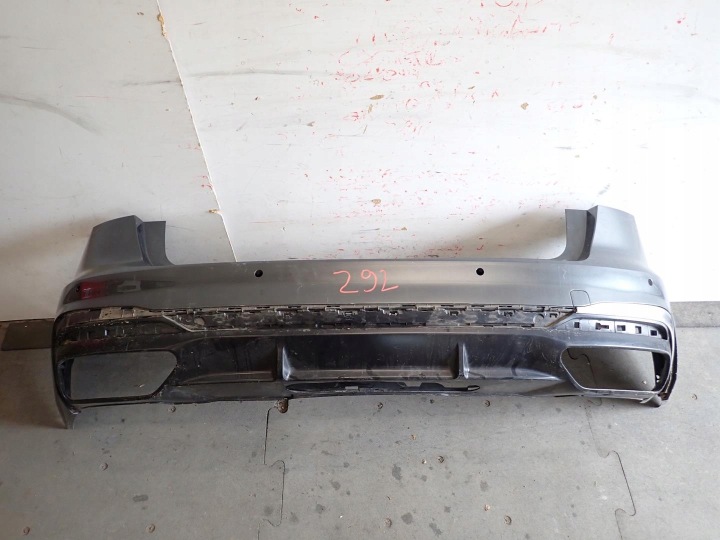 bumper rear part rear AUDI A4 B9 LIFT 2019- KOMBI S-LINE 8W9807511AB