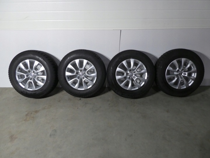 4X RUOTE CERCHI PNEUMATICI, GOMME VW AMAROK 2H6601025A 245/65/17 2019R
