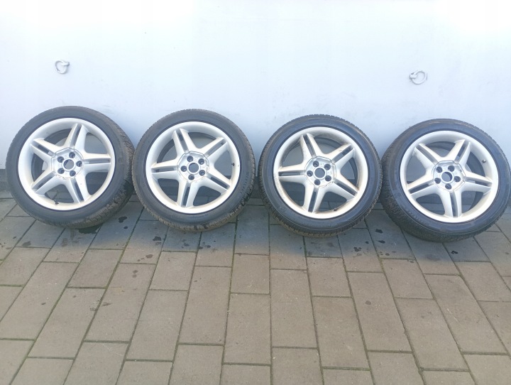 VW AUDI SKODA SEAT CERCHI di alluminio R17 5x100 gomma 225/45 1M0601025J 4SZT