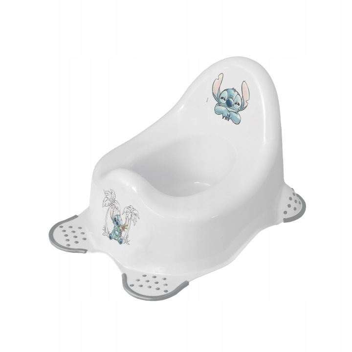 Горщик для дитини протиковзкий Keeeper Disney Stitch білий