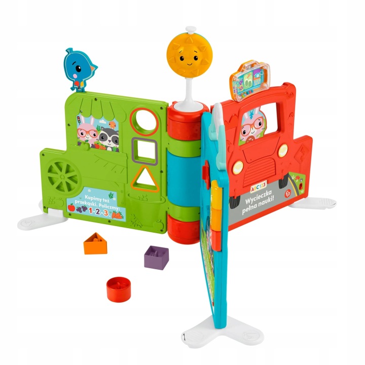 Fisher Price Гігакнига Розвивальна 2 в 1 Інтерактивна Польською HCL06 — фото 2