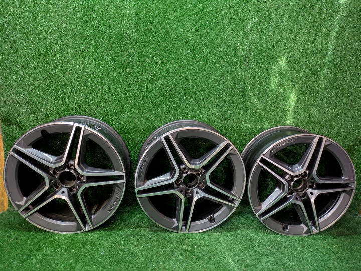 CERCHIO RUOTA CERCHIO di alluminio MERCEDES 19" x 8J ET38 GLC W253 AMG NR.F324