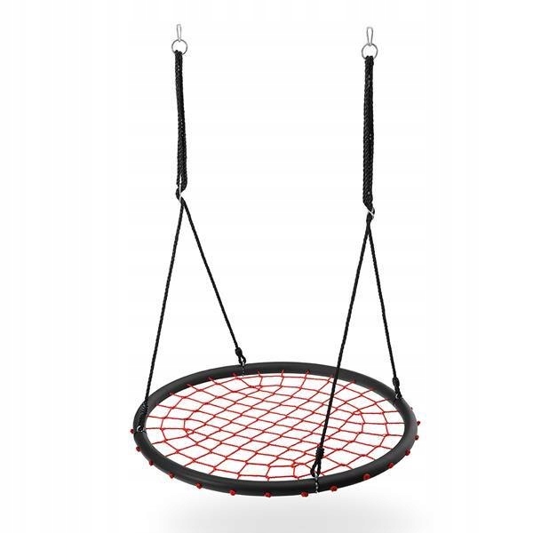 NB5038 Red Průměr 100 CM Houpací Hnízdo Houpačka Nils Camp Nils Camp