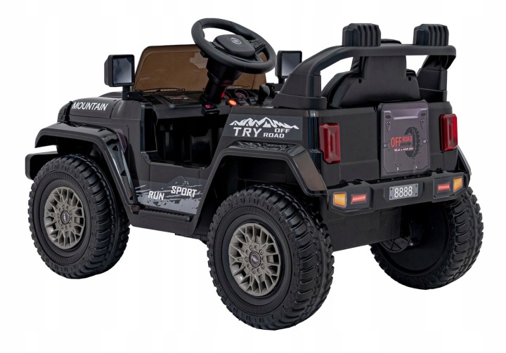 Авто на акумуляторі для Дітей Jeep Всюдихідний 2x35 Вт EVA Червоний Mountain Червоний (виставковий) — фото 7