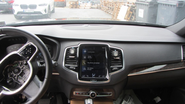VOLVO XC90 konzola armatura XC 90 II bez HUD HEAD UP zračni jastuk USA