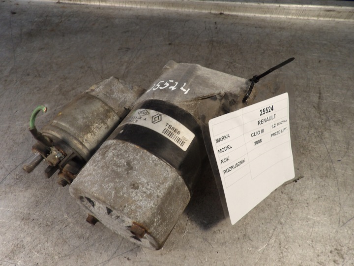 Renault Clio III 1,2B starter TS8E6 8200369521E