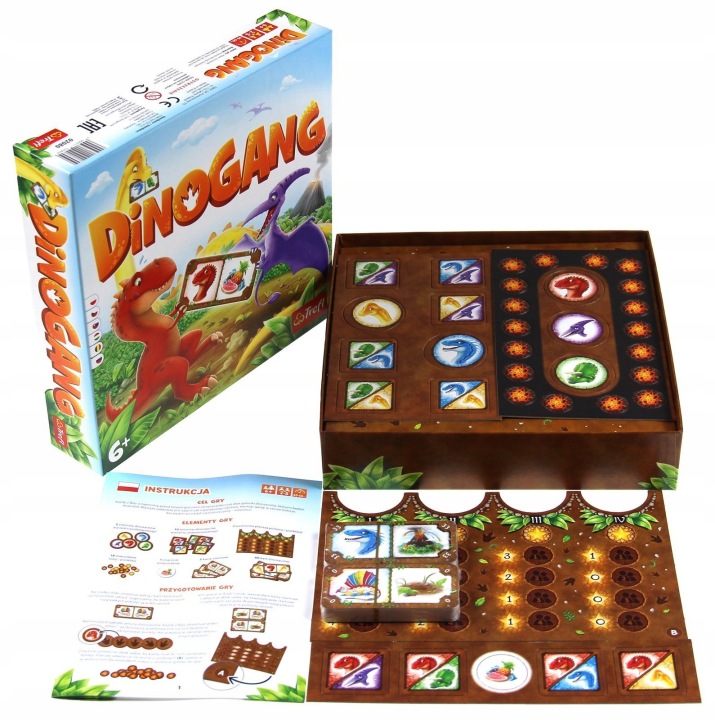 Настільна гра Trefl Dinogang — фото 7