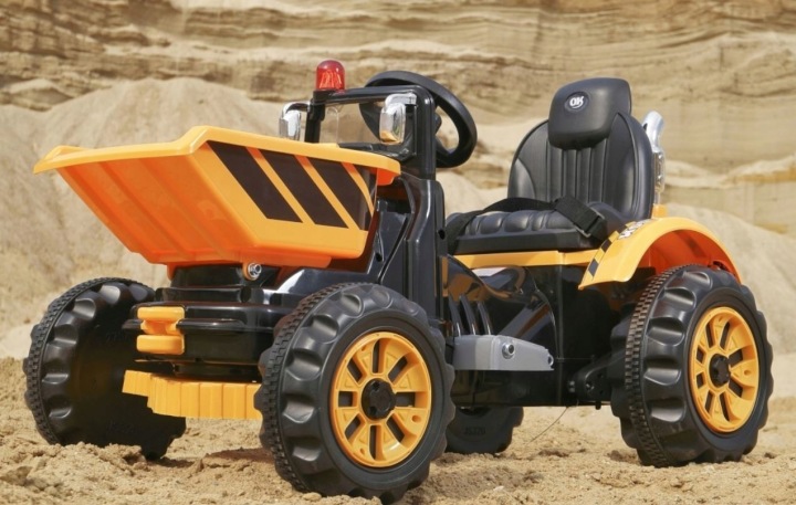 Двомісний Самоскид CAT 24V7ah 300 Вт відкривний самоскид — фото 6