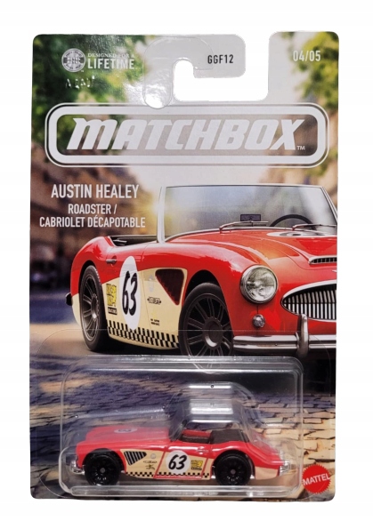Z53.MATCHBOX AUSTIN HEALEY CABRIO родстер європейський CARS