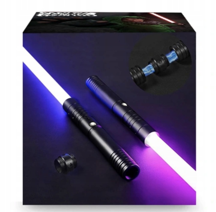 STAR WARS іграшковий металевий тримач MIECZ ŚWIETLNY світний зі звук 70 см — фото 2