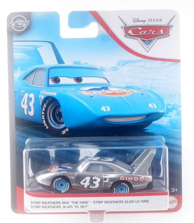 Cars тачки пан król (the king ) no.43 dinoco 1:55 pl