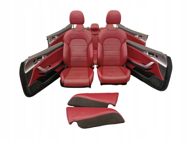 Sitze heck Seiten Leder KOMPLET KIA STINGER UK ANGLIK