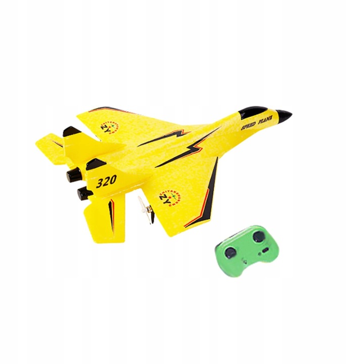 RC Plane Toy RC Glider Foam з Flash Light Jet Fighter Anti Falling