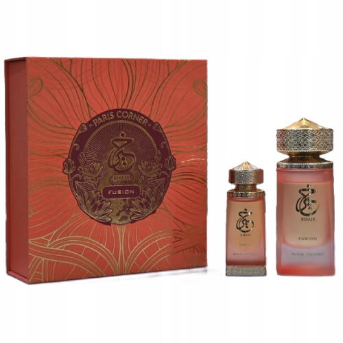 paris corner khair fusion woda perfumowana 100 ml   zestaw  