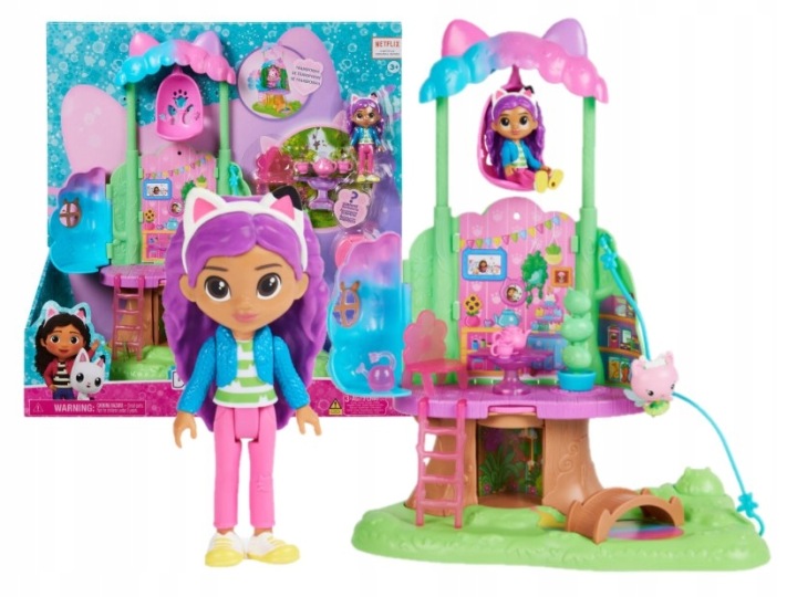 Будиночок на дереві Ляльковий будиночок Gabi Spin Master Gabby's Dollhouse 20 см — фото 14