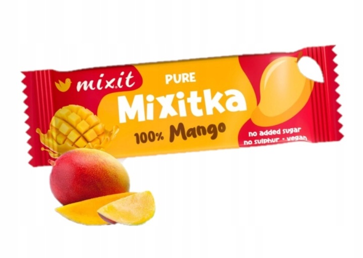 Батончик фруктовий Mixitka Mixit манго 100%
