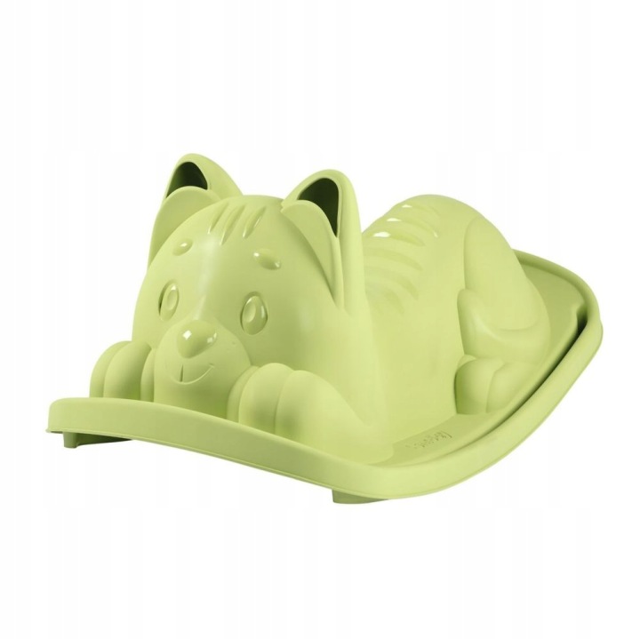Smoby Life гойдалка котик зелений 830108