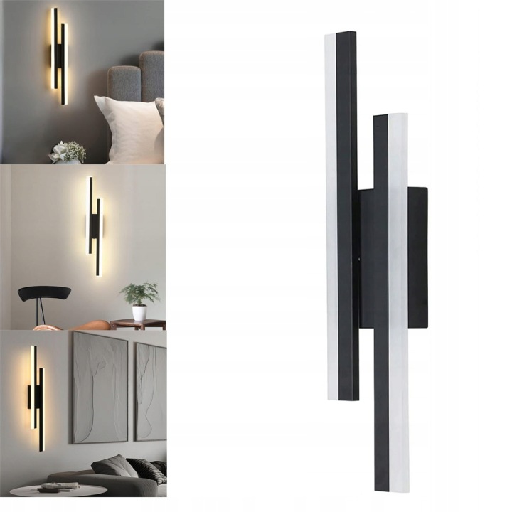Moderní Nástěnné Svítidlo Led Lampa Loft 20W 3000K Do Obývacího Pokoje 65 cm