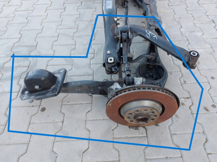 VW Arteon 3G8 2018r Suspension Gauche Arrière 4X4 4MOTION