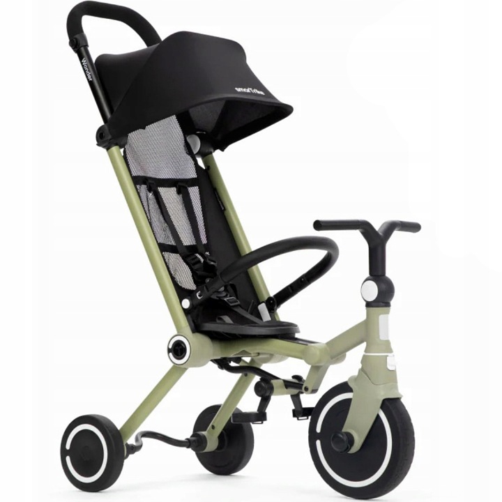 SmarTrike Wonder дитячий велосипед триколісний з функцією візка / Оливковий