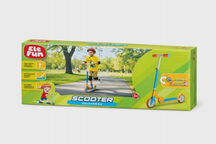 Самокат дитячий Elefun Самокат 3+