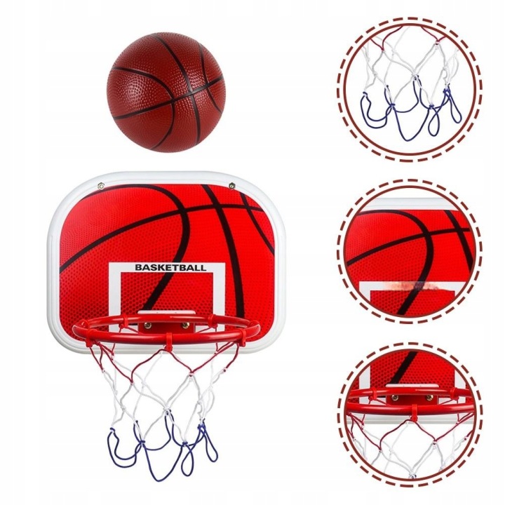 Міні баскетбол HOOPS для дітей всередині PNŻNY набір з насосом повітряною — фото 10