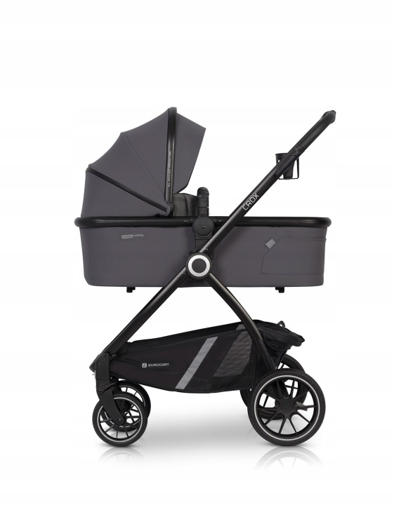 Люлька для візка для дітей Euro-Cart Crox Iron — фото 7